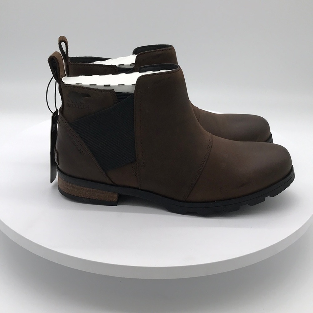 Sorel Brown Ankle Boots